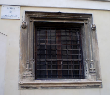 finestra conopial tardo-gòtica